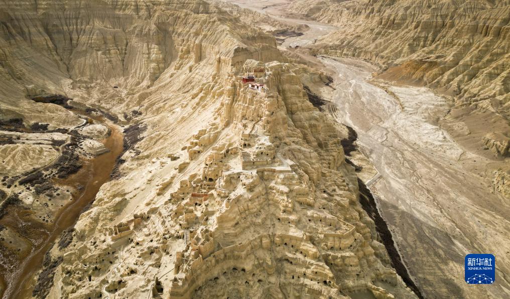 A scenic view of Ali Guge Wangguo Yizhi