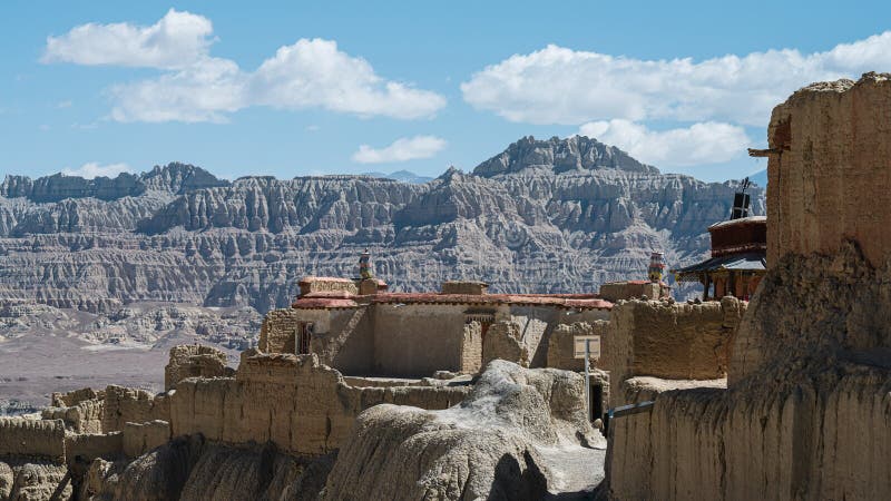 A scenic view of Ali Guge Wangguo Yizhi