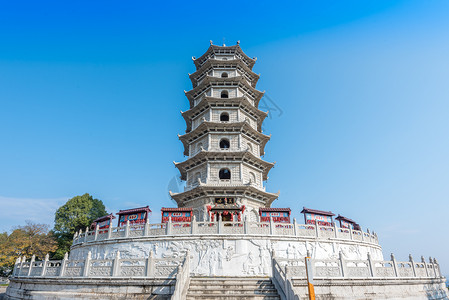 A scenic view of Anqing Taipingta