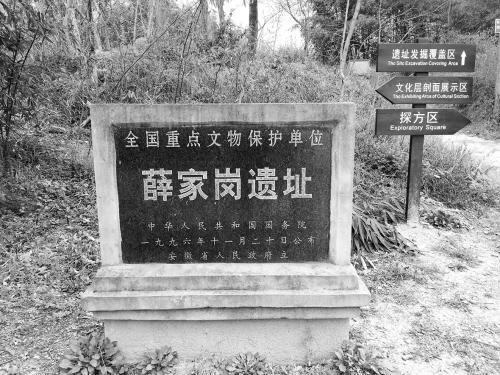 A scenic view of Anqing Xuejiagang Yizhi