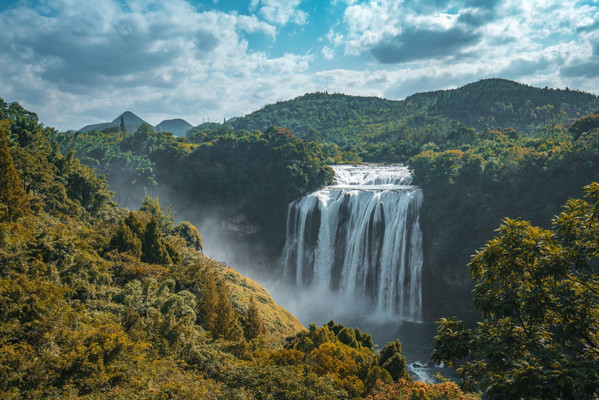 A scenic view of Anshun Ninggu Yizhi