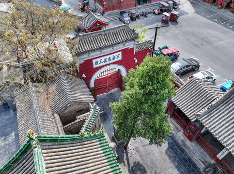 A scenic view of Anyang Tangyinyuefeimiao