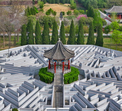 A scenic view of Anyang Yourichengyizhi