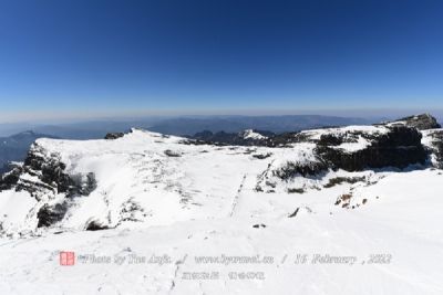 A scenic view of Baishan Gangouzi Muqun