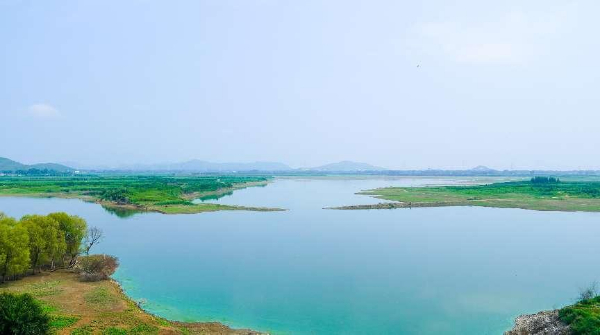 A scenic view of Baoding Beifangshui Site