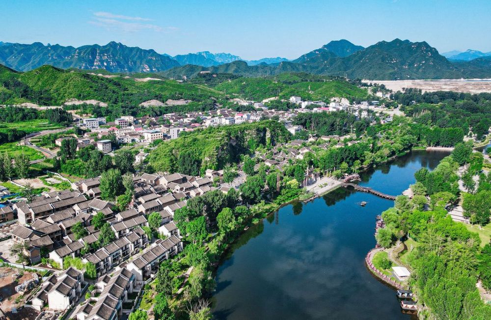 A scenic view of Baoding Beifudi Site