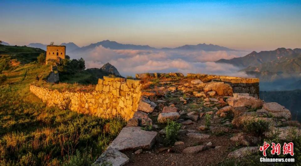 A scenic view of Baoding Beifudi Site