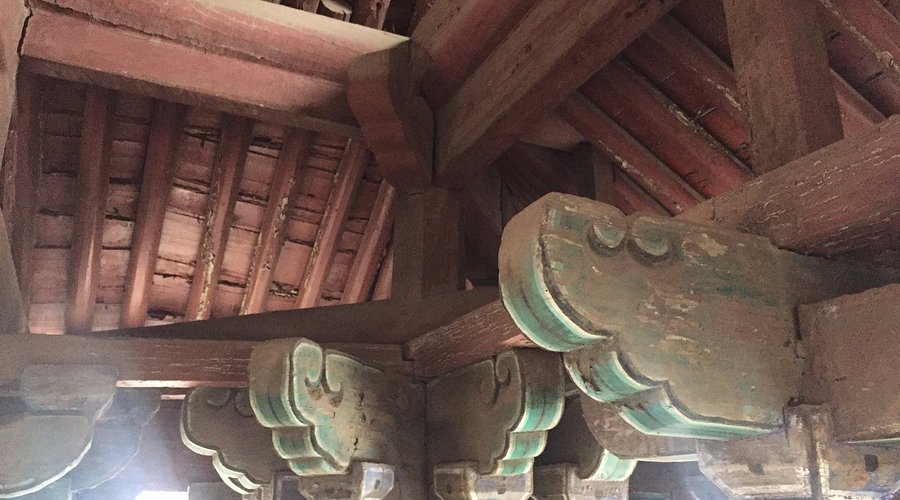 A scenic view of Baoding Bell Tower