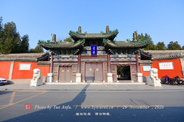 A scenic view of Baoding Dingzhou Confucian Temple