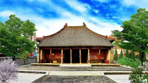 A scenic view of Baoding Dingzhou Confucian Temple