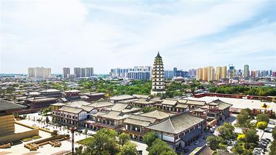 A scenic view of Baoding Dingzhou Gongyuan Imperial Examination Hall