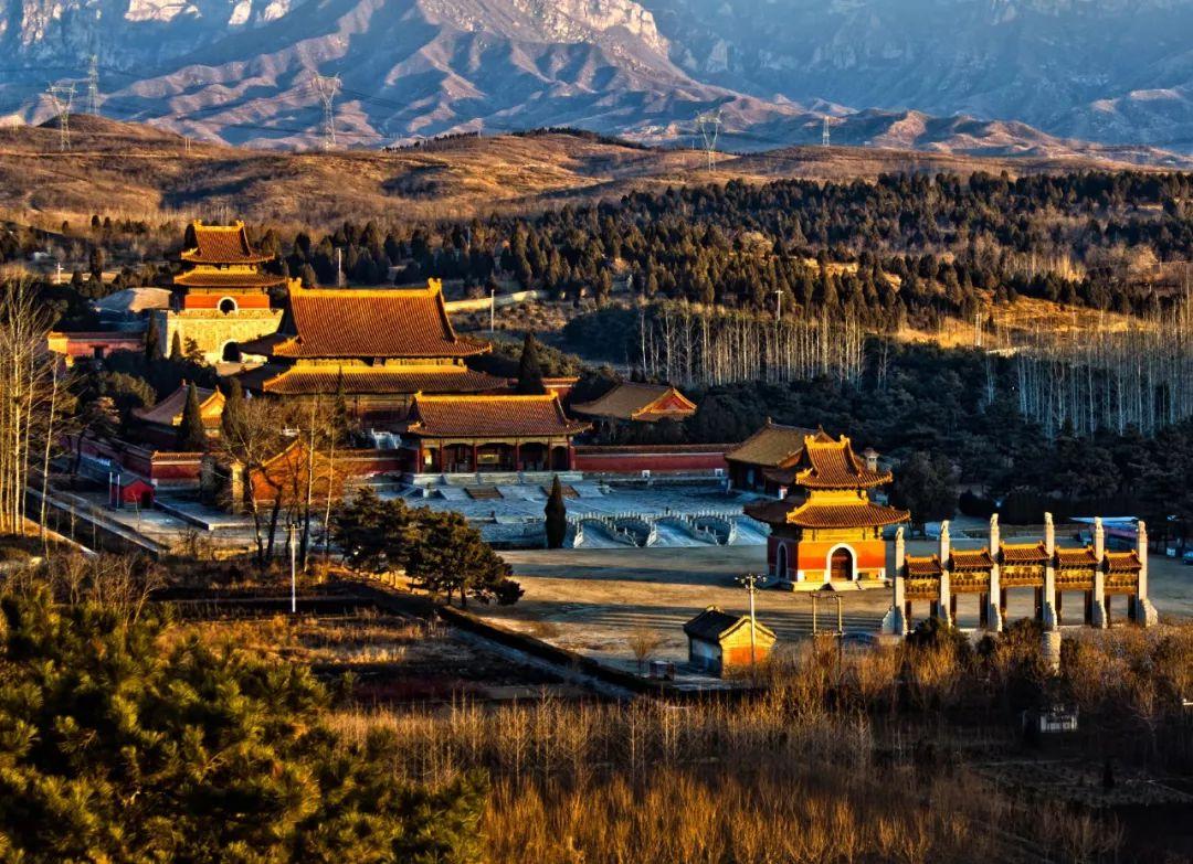 A scenic view of Baoding Dongheishan Site