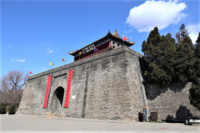 A scenic view of Baoding Great Wall Zijingguan Pass