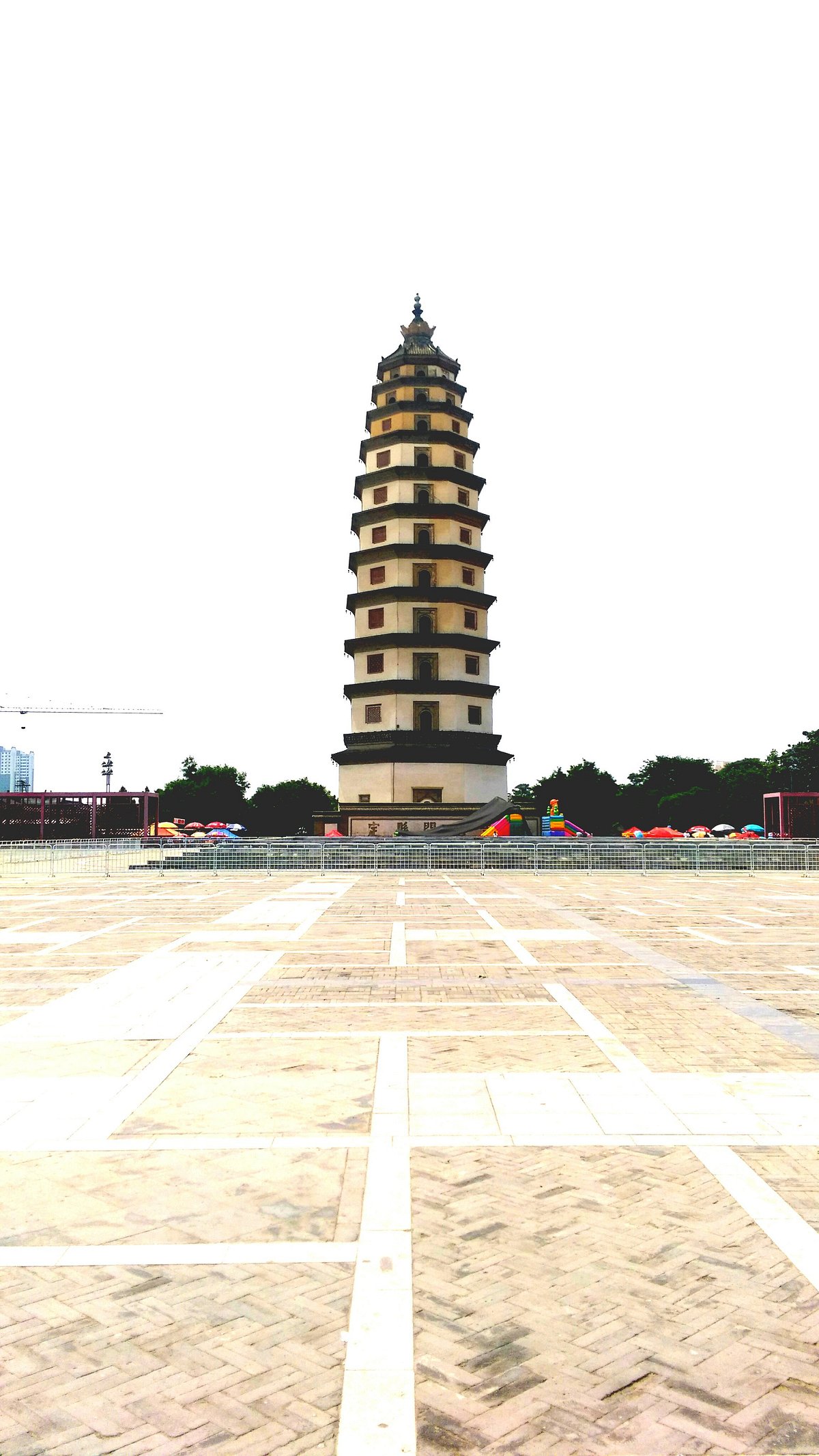 A scenic view of Baoding Jingzhi Temple Pagoda Base And Crypt