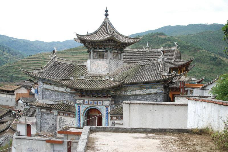 A scenic view of Baoding Nanzhuangtou Site