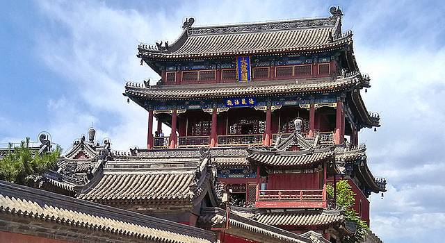 A scenic view of Baoding Yan Yangchu Former Residence
