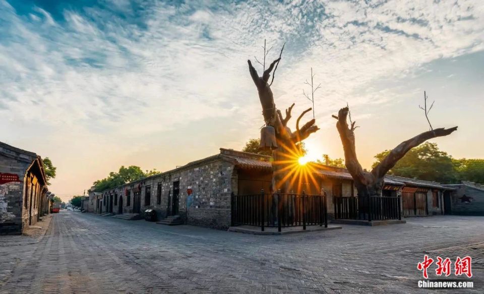 A scenic view of Baoding Yaozhuang Site