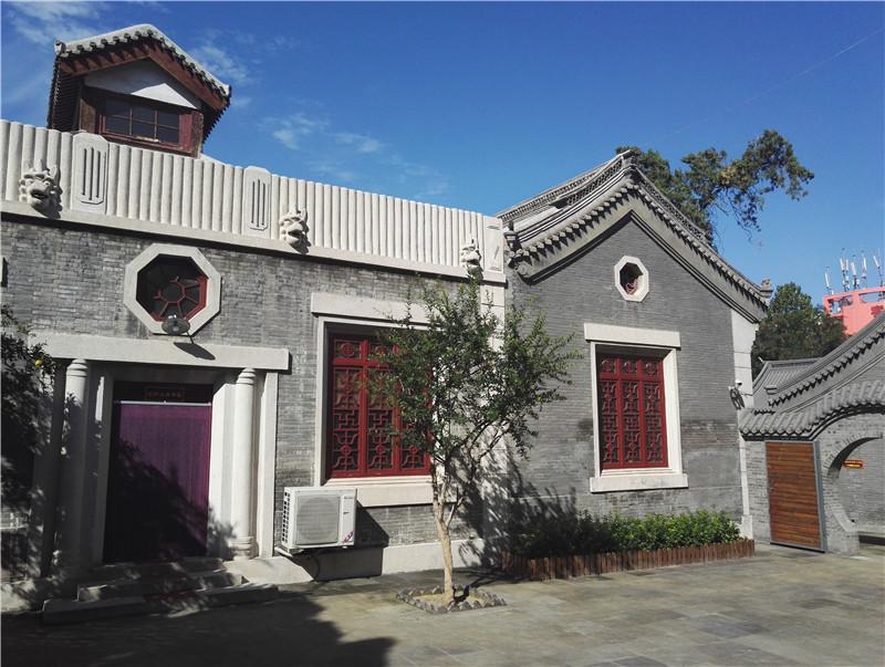 A scenic view of Baoding Yude Middle School Site