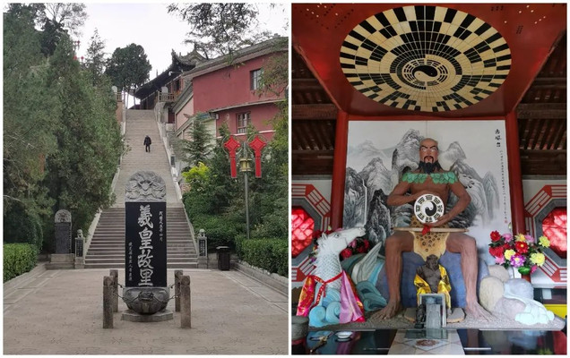 A scenic view of Baoji Ancient Tai State Site