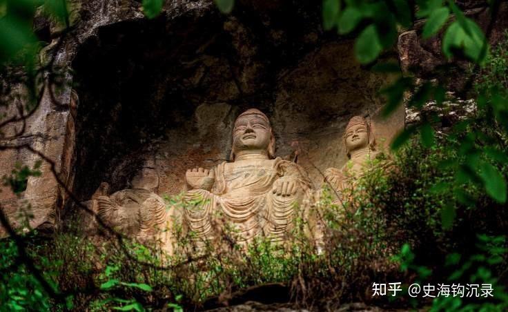 A scenic view of Baoji Cishan Temple Grottoes