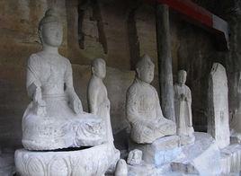 A scenic view of Baoji Cishan Temple Grottoes