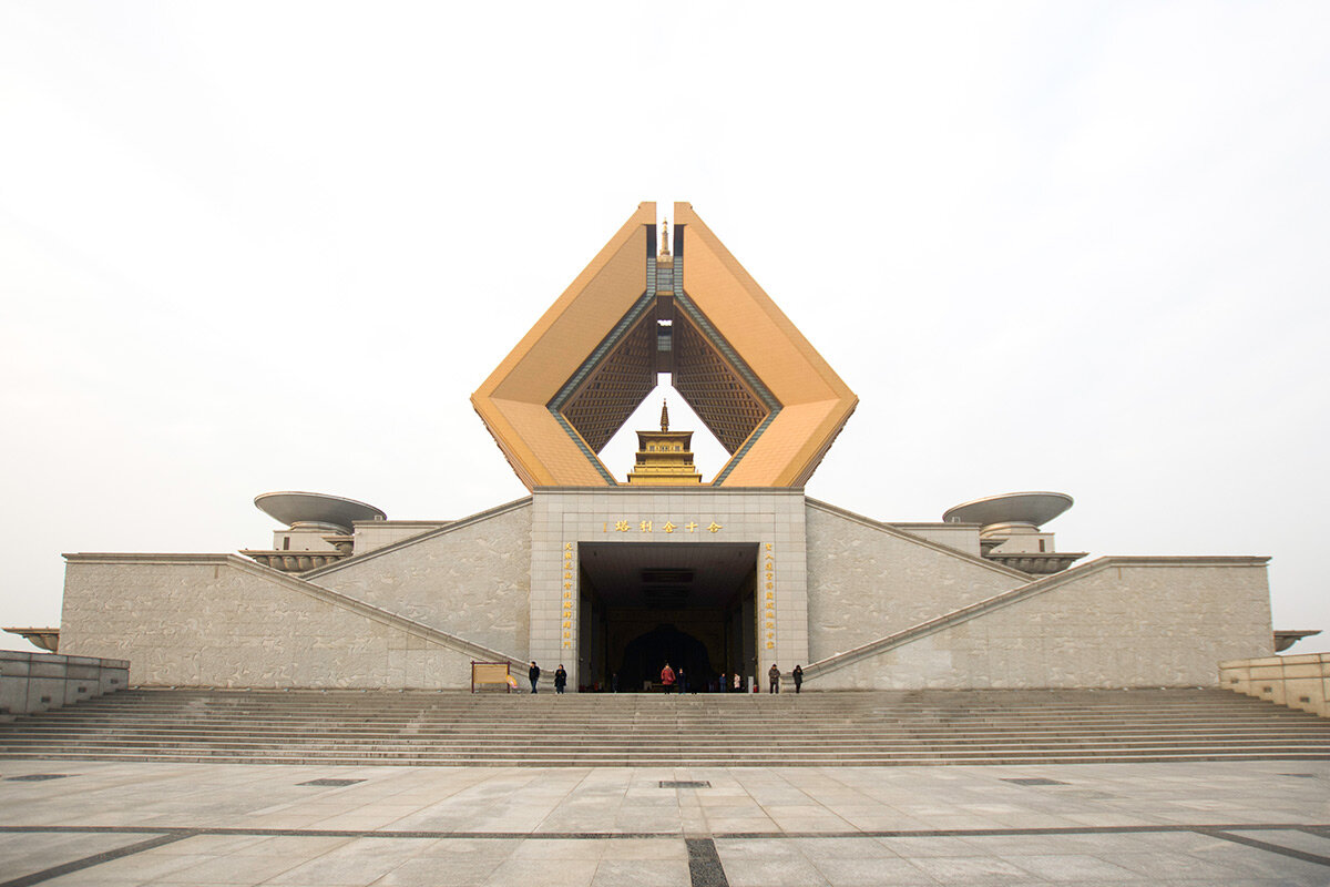 A scenic view of Baoji Famen Temple Site