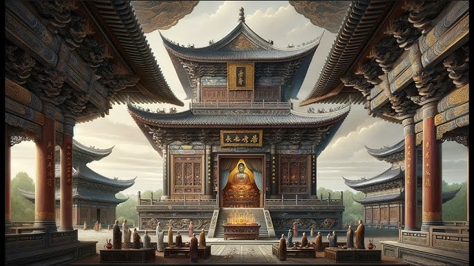 A scenic view of Baoji Famen Temple Site