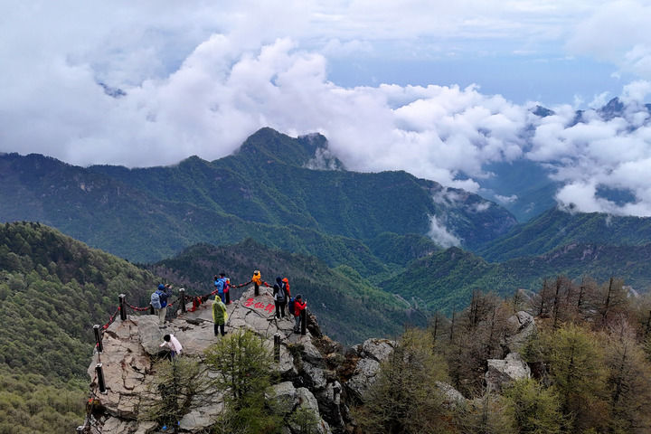 A scenic view of Baoji Liuxiangcheng Site