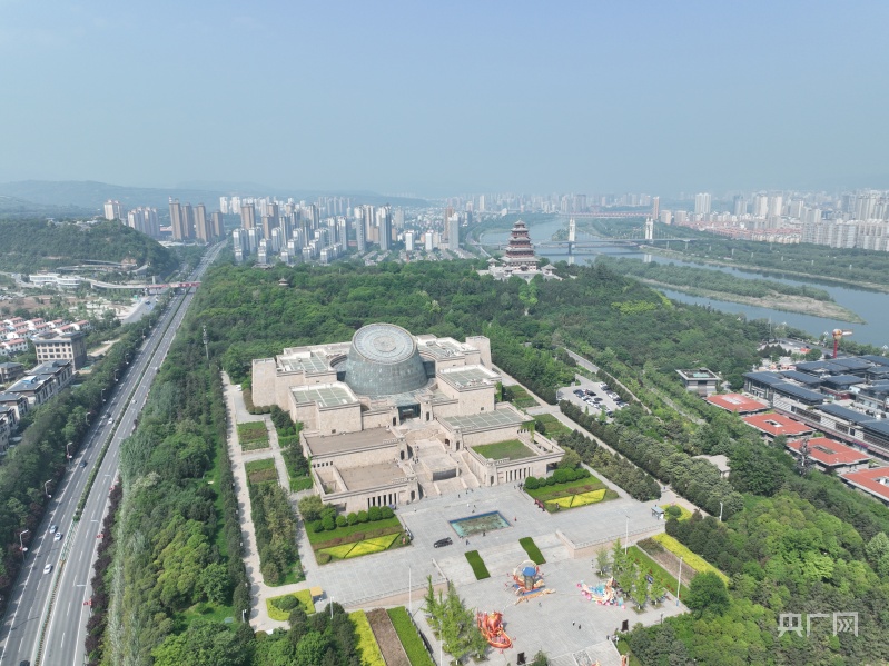 A scenic view of Baoji Qin Yongcheng Site