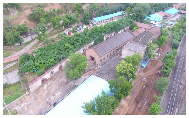A scenic view of Baoji Shenxin Cotton Mill Site