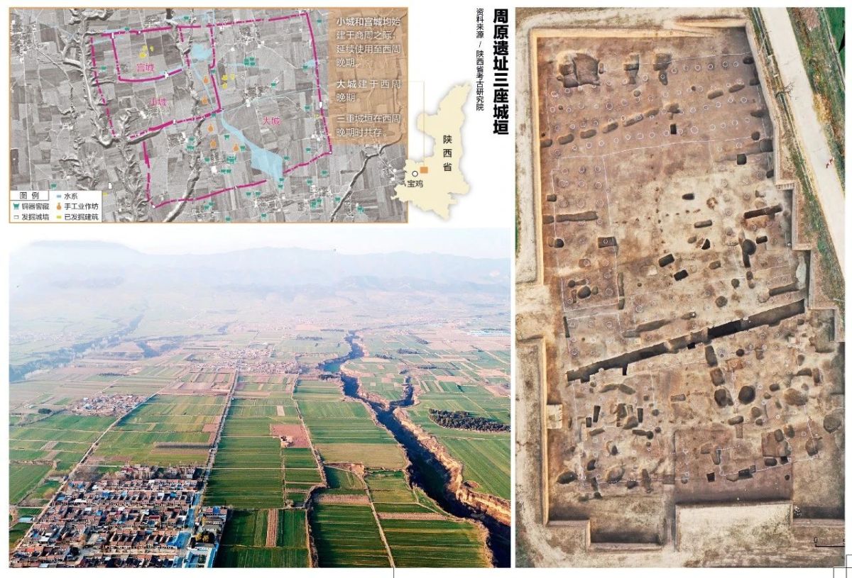 A scenic view of Baoji Shuigou Site
