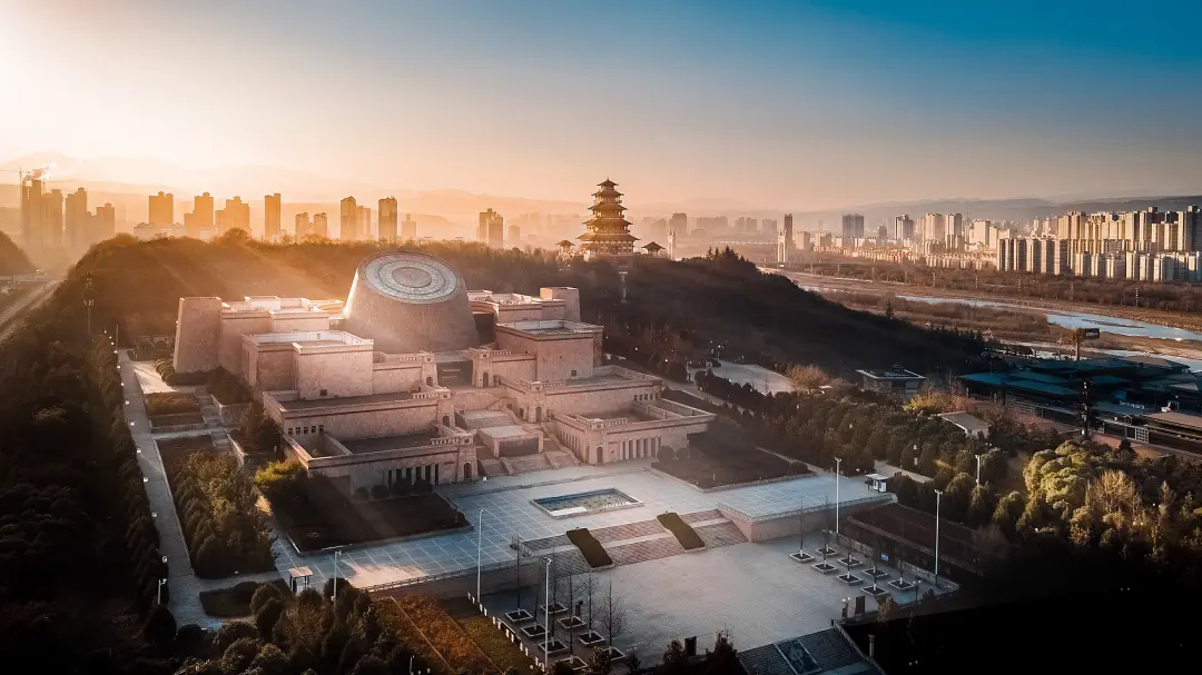 A scenic view of Baoji Yijiabao Site