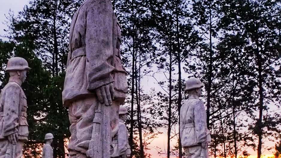 A scenic view of Baoshan Dianxi Jundudufu Jiuzhi Ji Dieyuan Jike