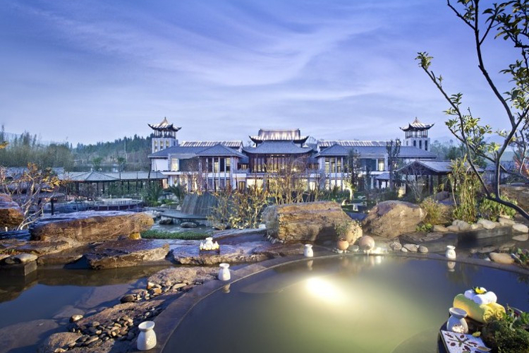 A scenic view of Baoshan Hanzhuang Chengzhi