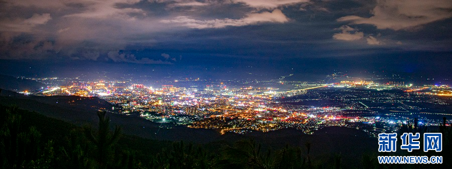 A scenic view of Baoshan Hanzhuang Chengzhi
