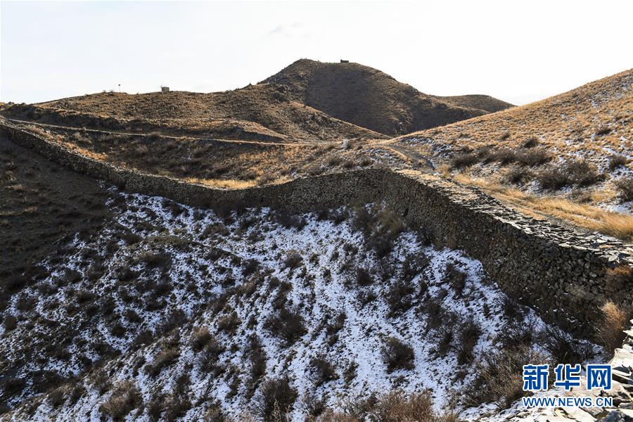A scenic view of Baotou Guyangqinchangchengyizhi
