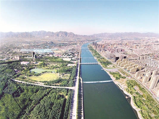 A scenic view of Baotou Kundulunzhao