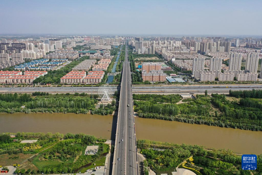 A scenic view of Bayannur Woyezhenggucheng