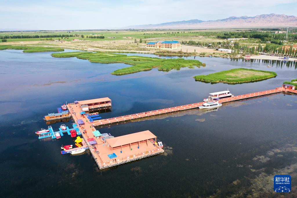 A scenic view of Bayannur Woyezhenggucheng