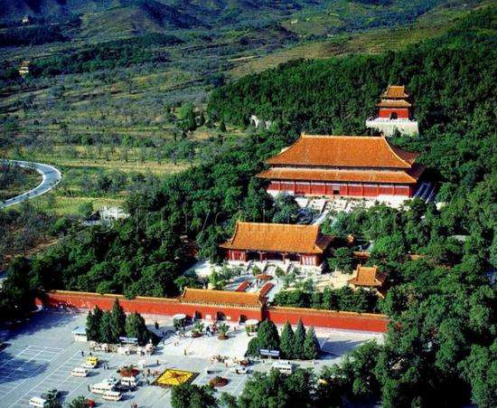 A scenic view of Beijing Changping Shisanling