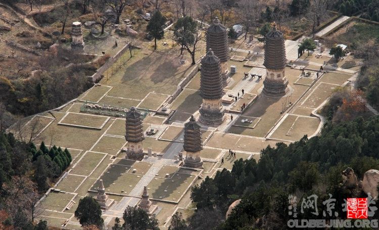 A scenic view of Beijing Changping Yinshan Talin