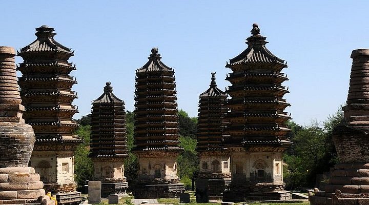 A scenic view of Beijing Changping Yinshan Talin