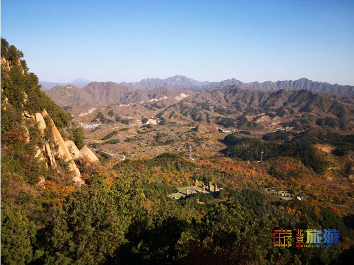A scenic view of Beijing Changping Yinshan Talin