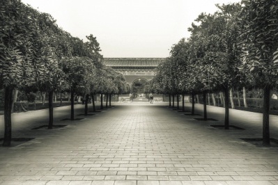 A scenic view of Beijing Chaoyang Ritan