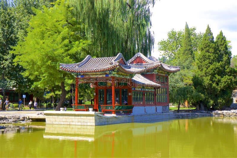A scenic view of Beijing Chaoyang Ritan