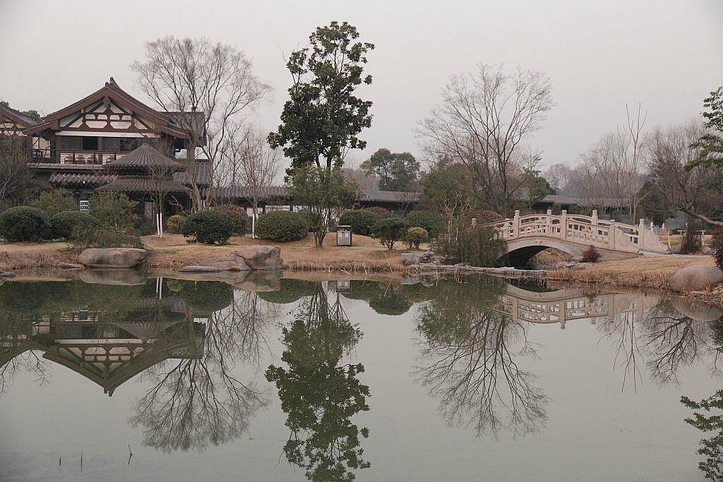 A scenic view of Beijing Chaoyang Yuandadu Chengqiang Yizhi