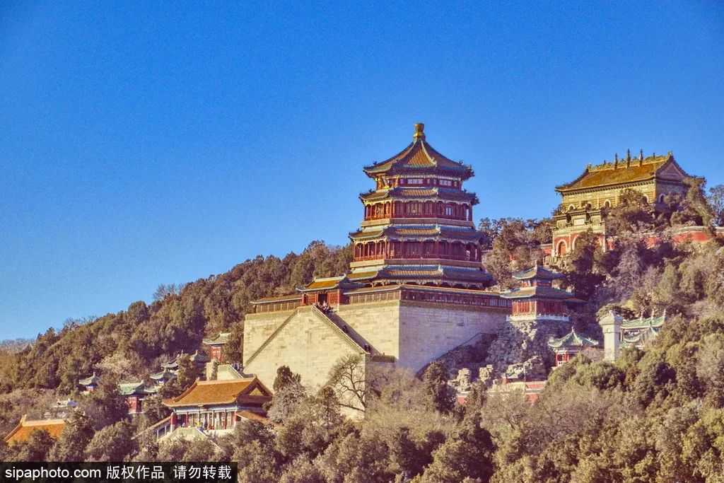 A scenic view of Beijing Dongcheng Bolinsi