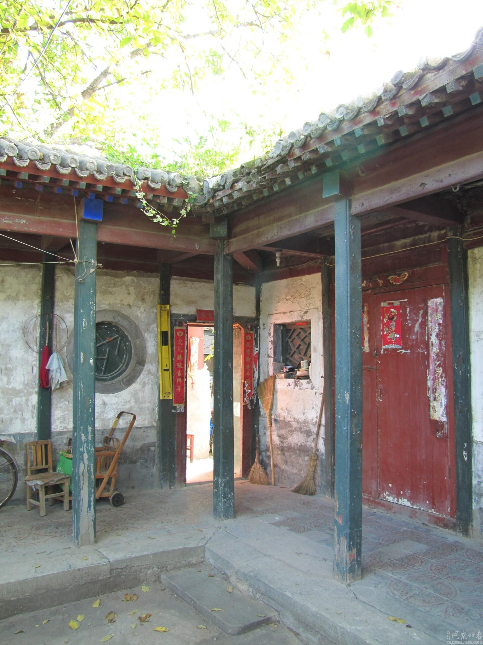 A scenic view of Beijing Dongcheng Chongli Zhuzhai