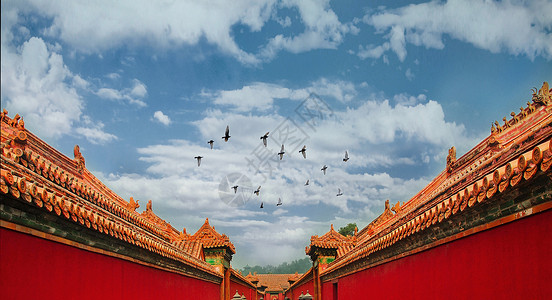 A scenic view of Beijing Dongcheng Gugong