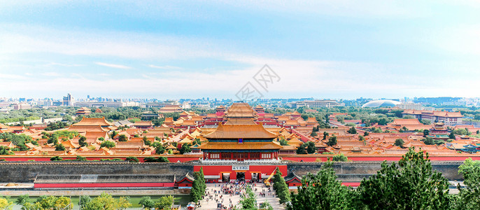 A scenic view of Beijing Dongcheng Gugong
